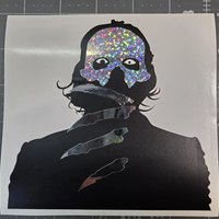 Papa Perpetua-Ghost-Inspired Vinyl Decal