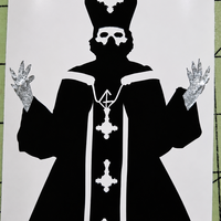 Papa Perpetua-Ghost-Inspired Vinyl Decal
