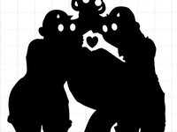 Ghoul “On-Stage Moments” Inspired Vinyl Decals