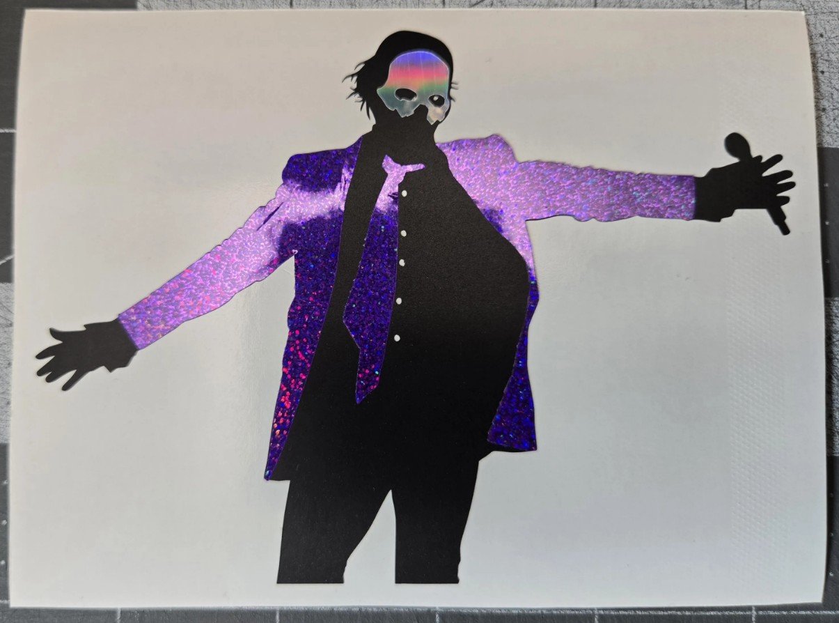 Papa Perpetua-Ghost-Inspired Vinyl Decal