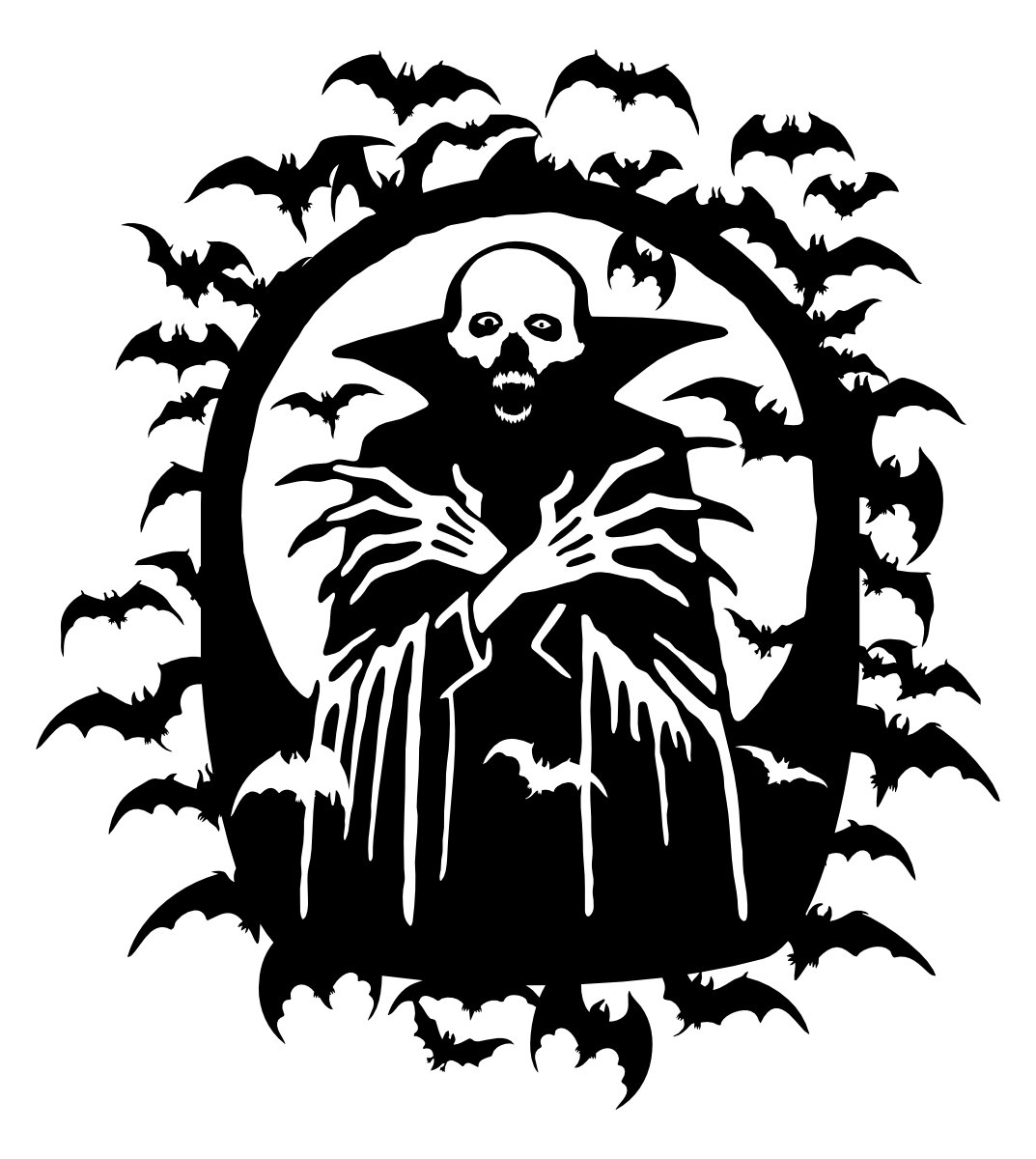 Papa Perpetua “Nosferatu” Vinyl Decal