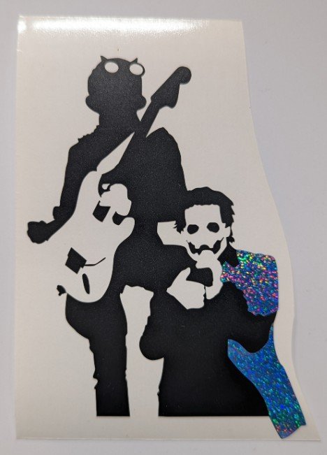 Papa & Ghouls “On-Stage Spark” Vinyl Decals